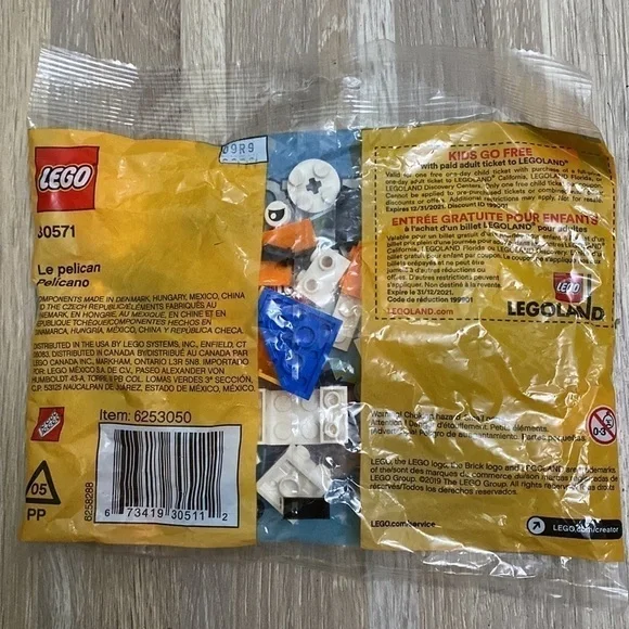 LEGO Creator 30571 Pelikan Polybag - Picture 3 of 5
